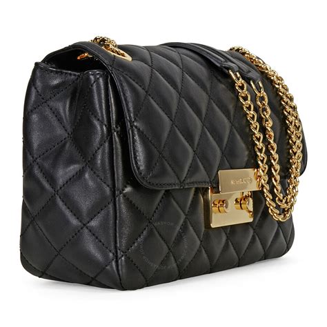 michael kors sloan quilted bag|Michael Kors sloan shoulder bag.